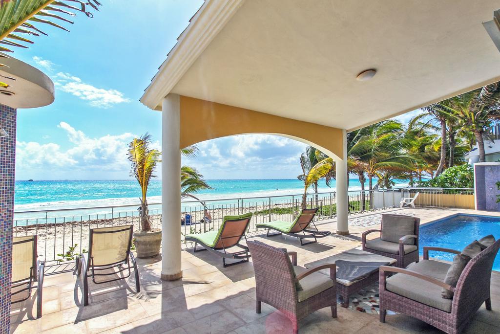 Villa Rebeka - Spectacular Beachfront Oceanview 4 Bedroom - At Playacar Phase I